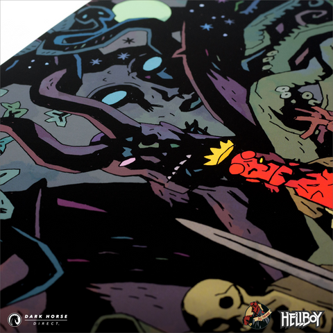 Hellboy 30th Anniversary Special Screenprint
