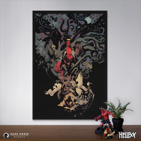 Hellboy 30th Anniversary Special Screenprint