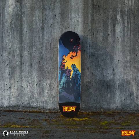 Hellboy Skate Deck: Hellboy, Liz, & Abe