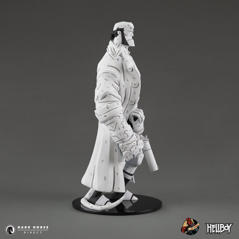 Hellboy 30th Anniversary Deluxe Vinyl Figure (Black and White Variant)