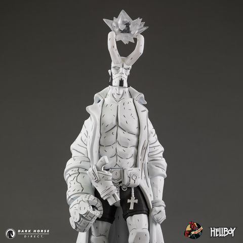 Hellboy 30th Anniversary Deluxe Vinyl Figure (Black and White Variant)