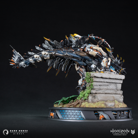 Horizon Forbidden West: Aloy on Clawstrider 1:9 Scale Premium Statue