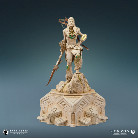 Horizon Forbidden West: Meridian City Aloy Statue