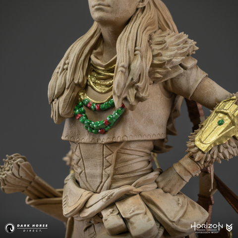 Horizon Forbidden West: Meridian City Aloy Statue
