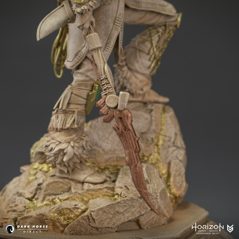 Horizon Forbidden West: Meridian City Aloy Statue
