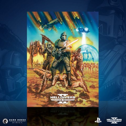 Helldivers™ 2: The Fight for Liberty Fine Art Print