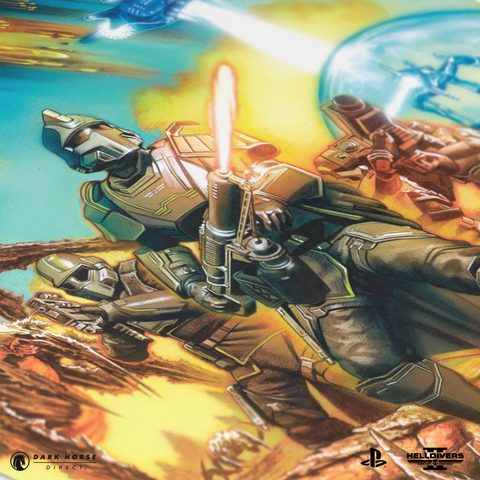 Helldivers™ 2: The Fight for Liberty Fine Art Print