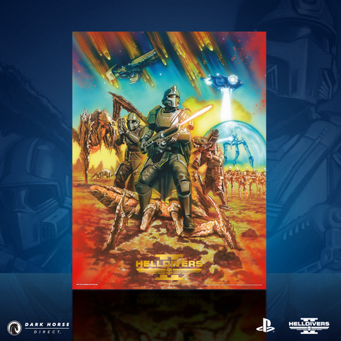 Helldivers™ 2: The Fight for Liberty (Final Hour Variant) Fine Art Print