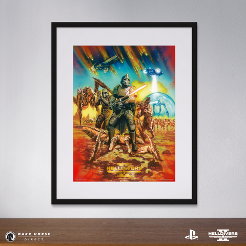 Helldivers™ 2: The Fight for Liberty (Final Hour Variant) Fine Art Print