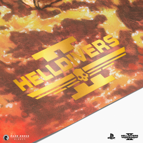 Helldivers™ 2: The Fight for Liberty (Final Hour Variant) Fine Art Print