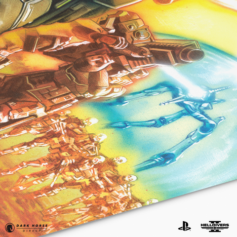 Helldivers™ 2: The Fight for Liberty (Final Hour Variant) Fine Art Print