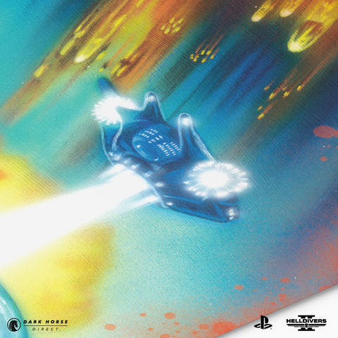 Helldivers™ 2: The Fight for Liberty (Final Hour Variant) Fine Art Print