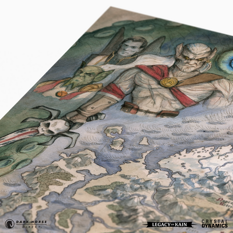 Legacy of Kain: Map of Nosgoth Fine Art Print