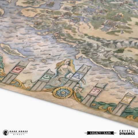 Legacy of Kain: Map of Nosgoth Fine Art Print