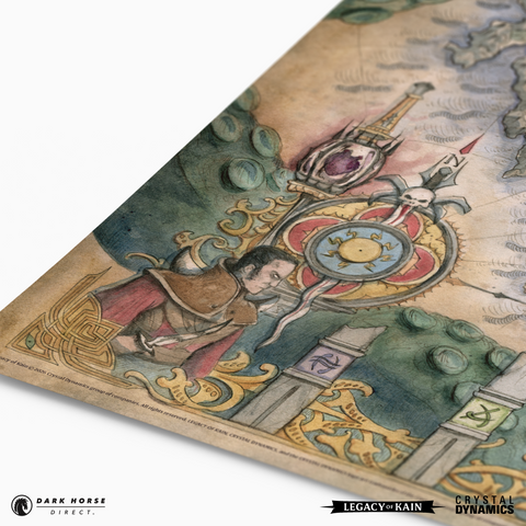 Legacy of Kain: Map of Nosgoth Fine Art Print