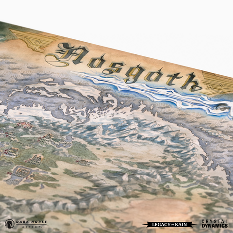 Legacy of Kain: Map of Nosgoth Fine Art Print