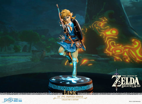 The Legend of Zelda: Breath of the Wild - Link (Collector's Edition) - 10” PVC Painted Statue