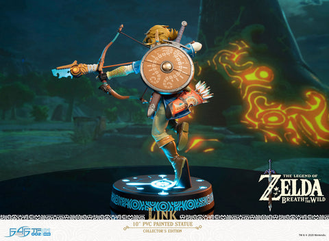The Legend of Zelda: Breath of the Wild - Link (Collector's Edition) - 10” PVC Painted Statue