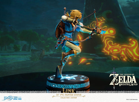 The Legend of Zelda: Breath of the Wild - Link (Collector's Edition) - 10” PVC Painted Statue