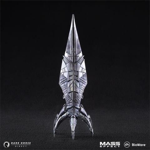Mass Effect: 8" Reaper Sovereign Die-Cast Ship Replica - Silver Variant
