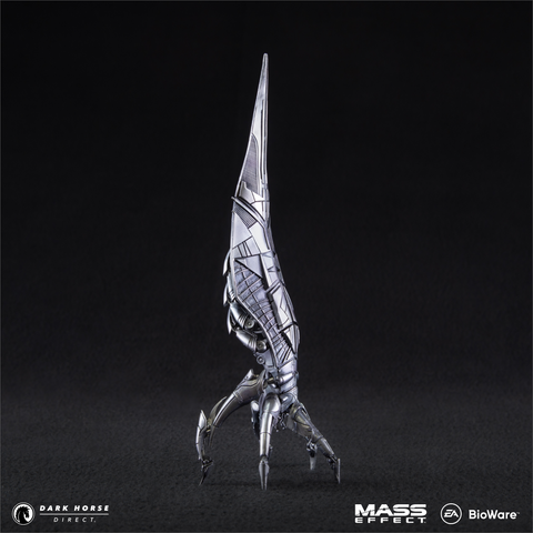 Mass Effect: 8" Reaper Sovereign Die-Cast Ship Replica - Silver Variant