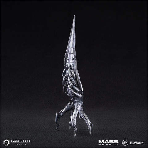 Mass Effect: 8" Reaper Sovereign Die-Cast Ship Replica - Silver Variant
