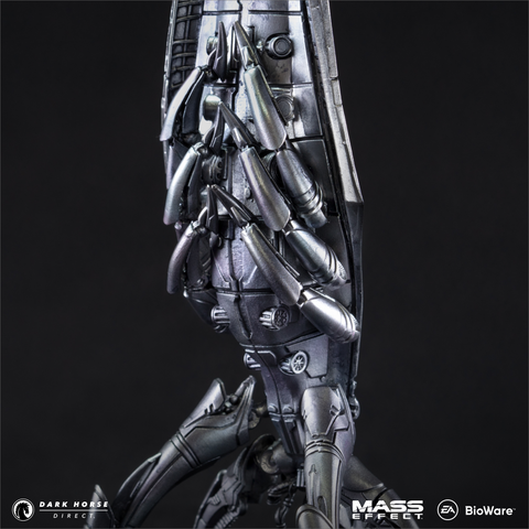 Mass Effect: 8" Reaper Sovereign Die-Cast Ship Replica - Silver Variant