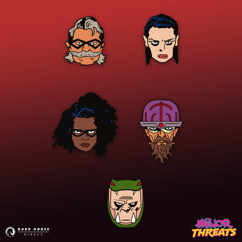Minor Threats: Enamel Pin Set (Convention Exclusive)