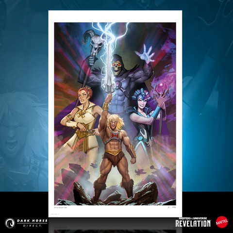 Masters of the Universe: Revelation #1 - Comic Cover Fine Art Print by Stjepan Sejic