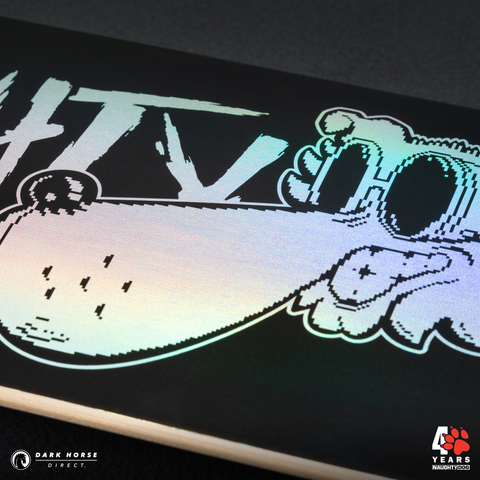Naughty Dog 40th: Classic Logo Skate Deck