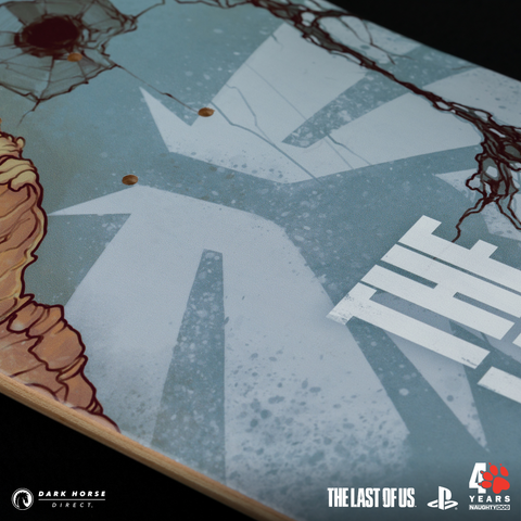 Naughty Dog 40th: The Last of Us Skate Deck