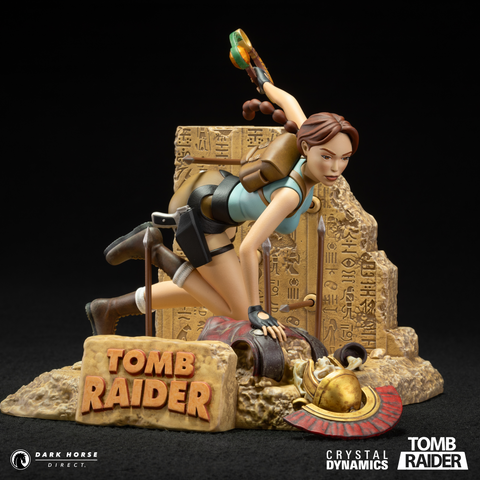 TOMB RAIDER: Lara Croft (Classic Era) PVC Statue