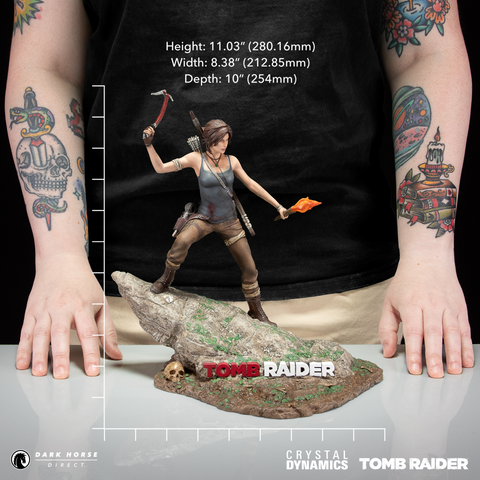 TOMB RAIDER: Lara Croft (Survivor Era) PVC Statue