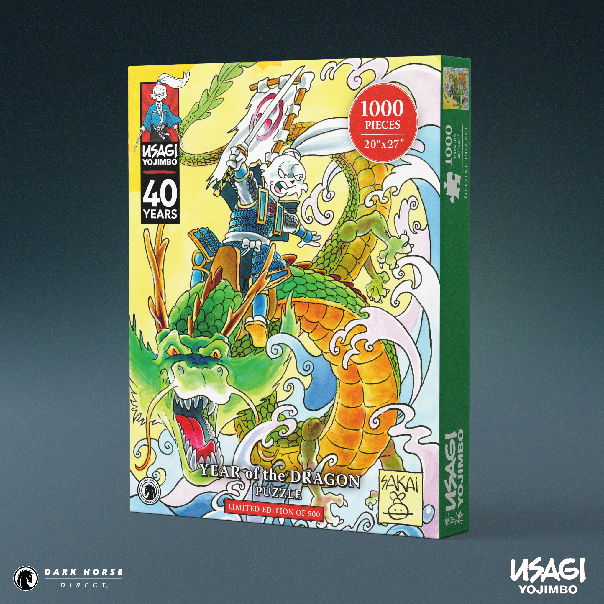 Usagi Yojimbo Dark Horseまとめセット Usagi Yojimbo Year of the Dragon Puzzle (Convention