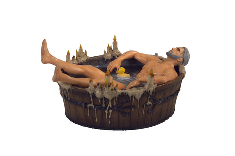 THE WITCHER 3 - WILD HUNT: GERALT IN THE BATH STATUETTE