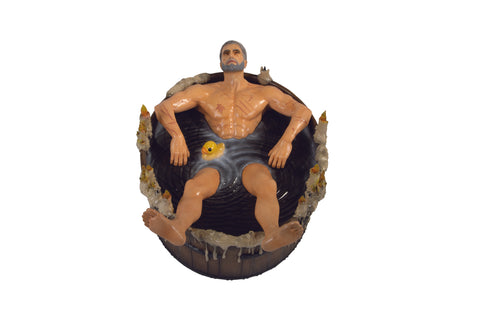 THE WITCHER 3 - WILD HUNT: GERALT IN THE BATH STATUETTE