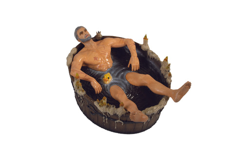 THE WITCHER 3 - WILD HUNT: GERALT IN THE BATH STATUETTE