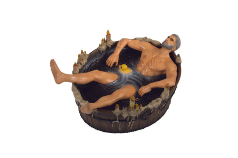 THE WITCHER 3 - WILD HUNT: GERALT IN THE BATH STATUETTE