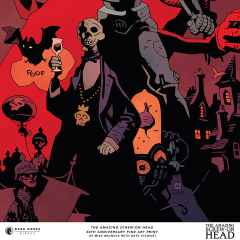 The Amazing Screw-On Head 20th Anniversary Fine Art Print