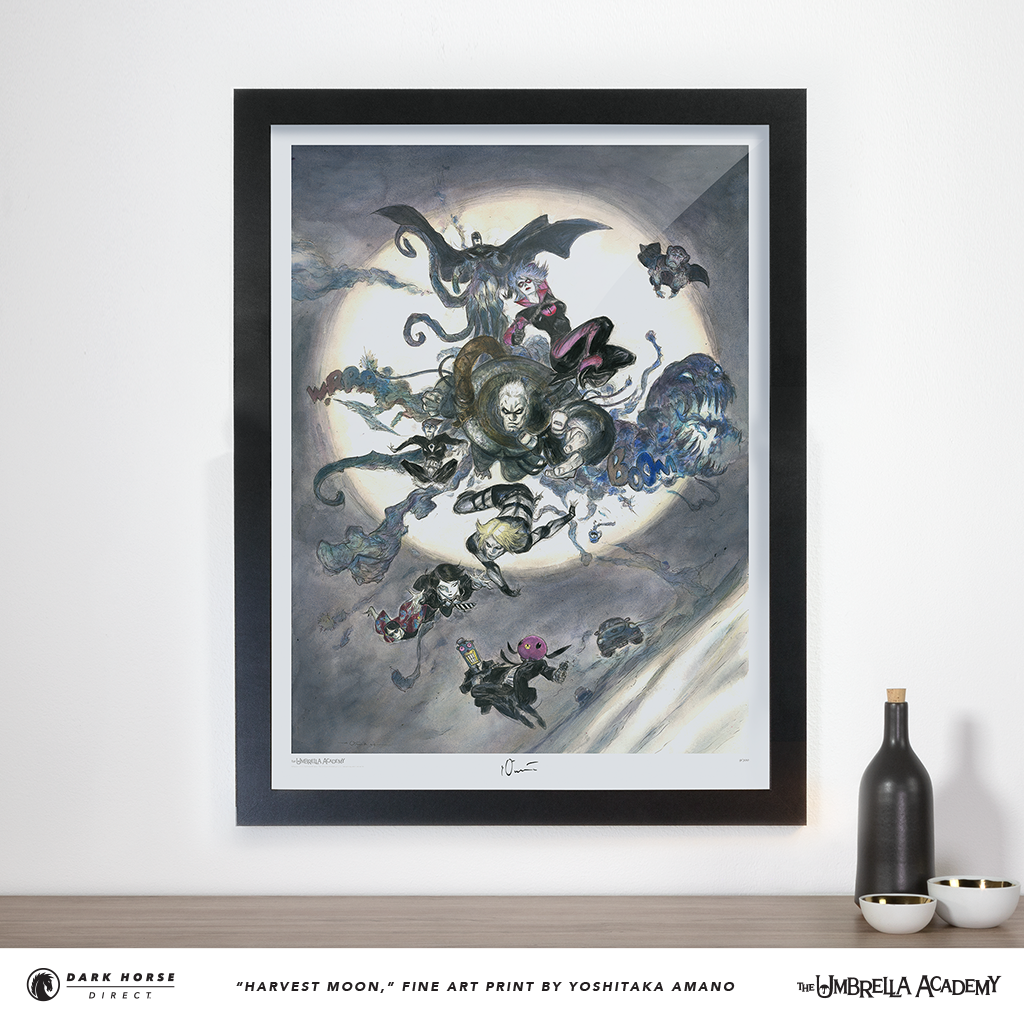 Yoshitaka Amano Vampire Hunter D  Framed Art Print for Sale by
