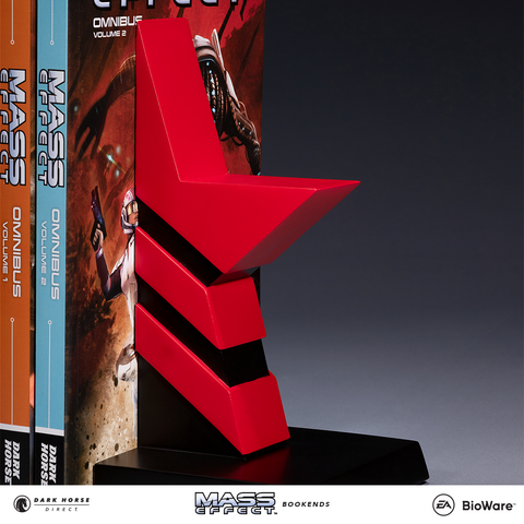 Mass Effect Paragon & Renegade Bookends