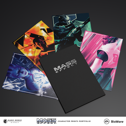 Mass Effect Character Prints Portfolio