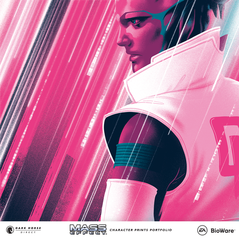 Mass Effect Character Prints Portfolio
