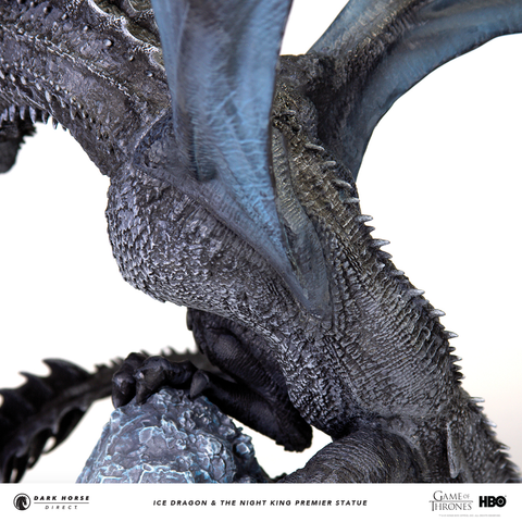 Game of Thrones: Ice Dragon & The Night King Premier Statue