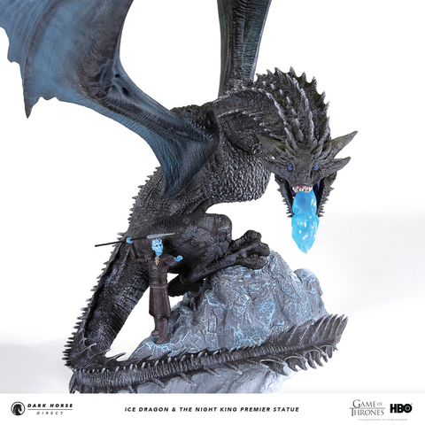 Game of Thrones: Ice Dragon & The Night King Premier Statue