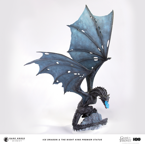 Game of Thrones: Ice Dragon & The Night King Premier Statue