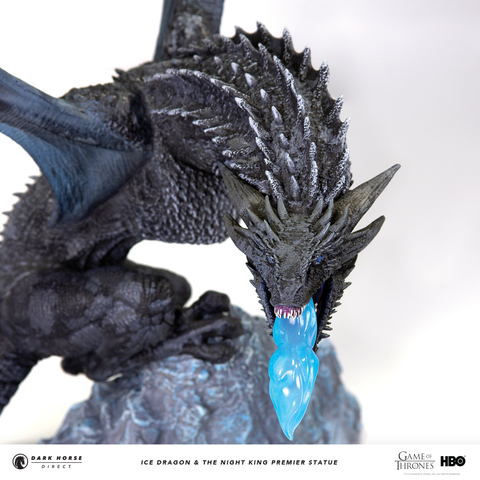 Game of Thrones: Ice Dragon & The Night King Premier Statue