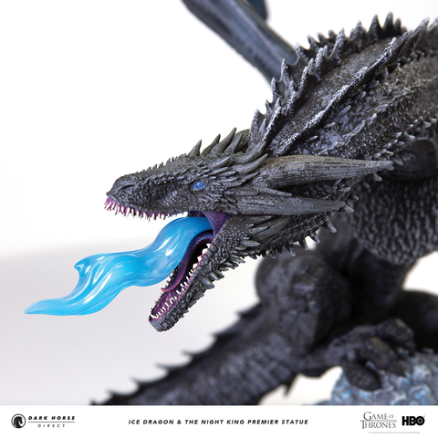 Game of Thrones: Ice Dragon & The Night King Premier Statue
