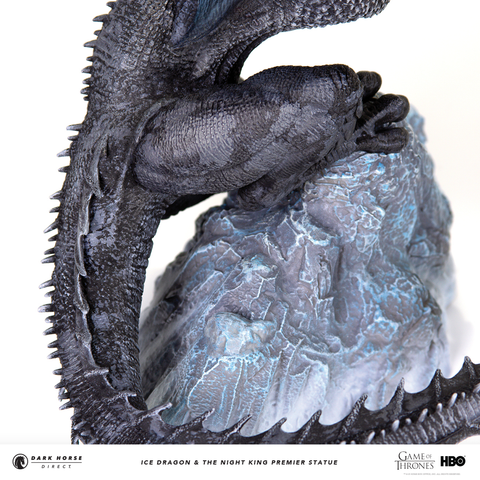 Game of Thrones: Ice Dragon & The Night King Premier Statue