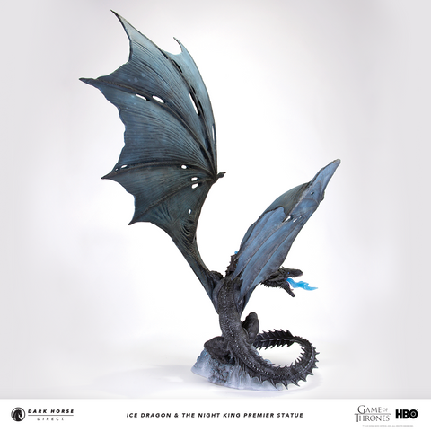 Game of Thrones: Ice Dragon & The Night King Premier Statue